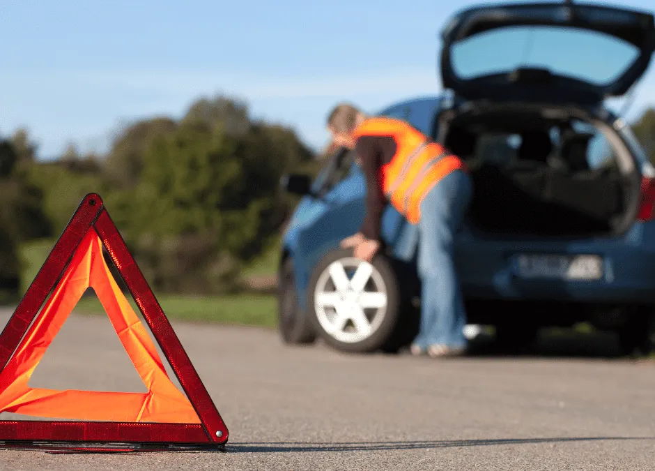 Flat Tyre on the Motorway? Here’s What to Do While You Wait